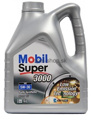 OLEJ MOBIL SUPER 3000 XE 5W-30 4L Dexos2