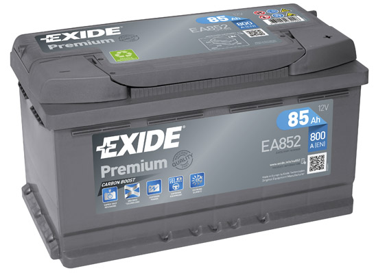 Autobatéria EXIDE Premium 12V 85Ah 800A EA852