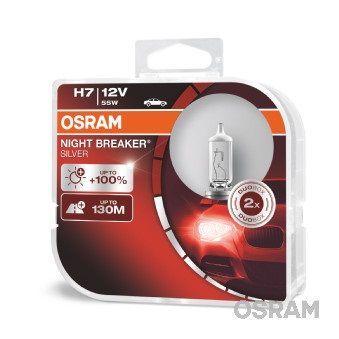 OSRAM H7 NIGHT BREAKER SILVER 64210NBS-HCB +100% 2KS/BALENIE