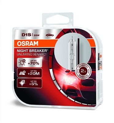 OSRAM D1S XENARC NIGHT BREAKER UNLIMITED BOX 66140XNB-HCB